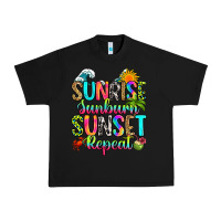 Black sunrise sunburn sunset repeat Urban Heavy Tee - RanaPortraitStore