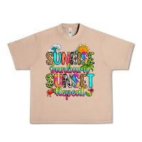 Burro sunrise sunburn sunset repeat Urban Heavy Tee - RanaPortraitStore