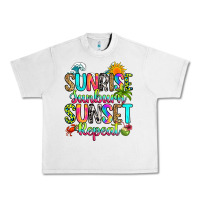Lunar Rock sunrise sunburn sunset repeat Urban Heavy Tee - RanaPortraitStore