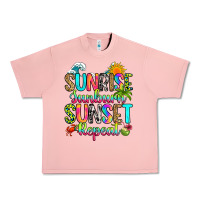 Salmon sunrise sunburn sunset repeat Urban Heavy Tee - RanaPortraitStore