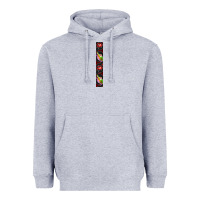 Heather Grey Halloween Key Fob Heavyweight Hoodie - BundleAndBundleShop