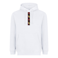 White Halloween Key Fob Heavyweight Hoodie - BundleAndBundleShop