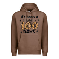 Chestnut its been a wild 100 days Premium Hoodie - MaliasSmallBusiness
