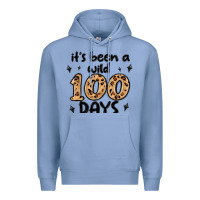 Colony Blue its been a wild 100 days Premium Hoodie - MaliasSmallBusiness