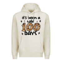 Oatmeal Heather its been a wild 100 days Premium Hoodie - MaliasSmallBusiness