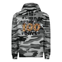 Slate Camo its been a wild 100 days Premium Hoodie - MaliasSmallBusiness
