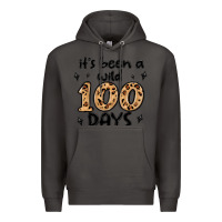 Smoke its been a wild 100 days Premium Hoodie - MaliasSmallBusiness