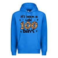 True Royal its been a wild 100 days Premium Hoodie - MaliasSmallBusiness