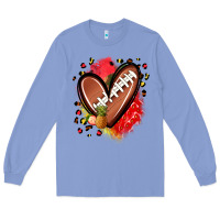 Colony Blue fruits and football heart Long Sleeve Tee - Zillion Design Studio