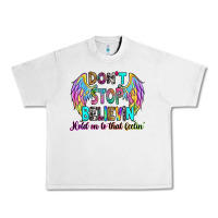 Lunar Rock don't stop believin' hold on to that feelin' Urban Heavy Tee - RanaPortraitStore