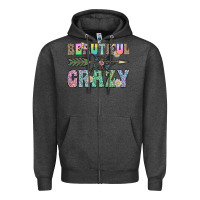 Beautiful Crazy Zipper Hoodie | Teevron