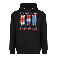 Black i'm not drunk i'm patriotic Heavyweight Hoodie - JahusDesignShop