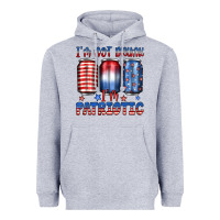 Heather Grey i'm not drunk i'm patriotic Heavyweight Hoodie - JahusDesignShop