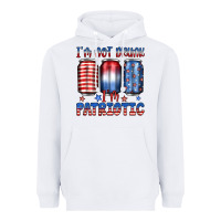 White i'm not drunk i'm patriotic Heavyweight Hoodie - JahusDesignShop