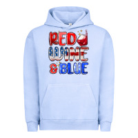 Pigment Grape Ice red wine and blue Urban Hoodie - MaliasSmallBusiness