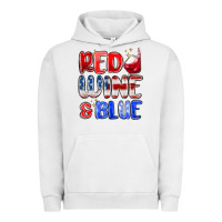 Pigment Lunar Rock red wine and blue Urban Hoodie - MaliasSmallBusiness