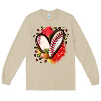 Mushroom fruits and baseball heart Long Sleeve Tee - Zillion Design Studio