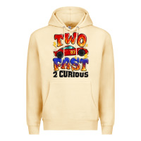 Pina Colada two fast two curious boys birthday racing car Premium Hoodie - MaliasSmallBusiness