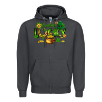 Smoke feeling lucky Zipper Hoodie - FaDigitalArtStudio