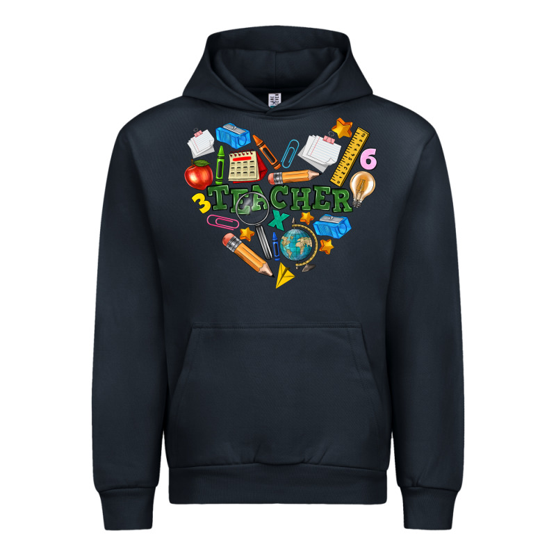Teacher Heart Urban Hoodie by NancyCooperArtShop | Teevron