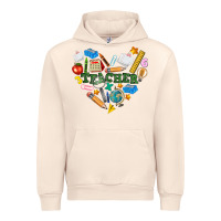 Sandshell teacher heart Urban Hoodie - NancyCooperArtShop