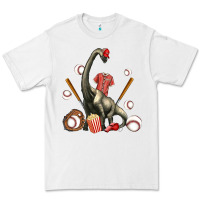 White brachiosaurus with baseball Premium Tee - Artiststas