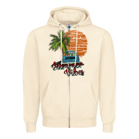 Sandshell summer vibes Zipper Hoodie - SublimationCraftShop