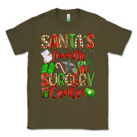 Army Green Santa's Favorite Surgery Center png sublimation de Classic Tee - texasbilliewilder