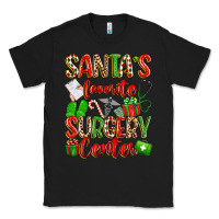 Black Santa's Favorite Surgery Center png sublimation de Classic Tee - texasbilliewilder