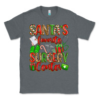 Charcoal Heather Santa's Favorite Surgery Center png sublimation de Classic Tee - texasbilliewilder