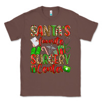 Chestnut Santa's Favorite Surgery Center png sublimation de Classic Tee - texasbilliewilder