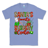 Colony Blue Santa's Favorite Surgery Center png sublimation de Classic Tee - texasbilliewilder
