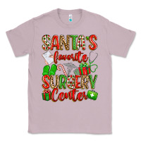 Lilac Santa's Favorite Surgery Center png sublimation de Classic Tee - texasbilliewilder