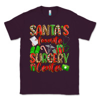 Plum Santa's Favorite Surgery Center png sublimation de Classic Tee - texasbilliewilder