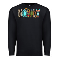 Black howdy Premium Sweatshirt - JahusDesignShop