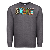 Charcoal Heather howdy Premium Sweatshirt - JahusDesignShop