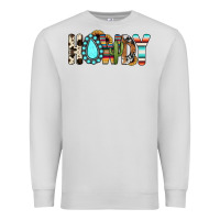Dove Grey howdy Premium Sweatshirt - JahusDesignShop