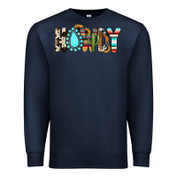 Navy howdy Premium Sweatshirt - JahusDesignShop