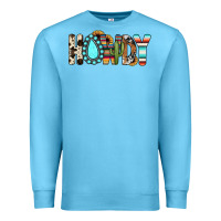 Ocean Blue howdy Premium Sweatshirt - JahusDesignShop