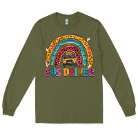 Army Green bus driver Long Sleeve Tee - texasbilliewilder