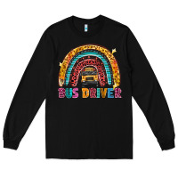 Black bus driver Long Sleeve Tee - texasbilliewilder