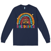 Navy bus driver Long Sleeve Tee - texasbilliewilder