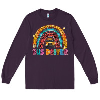Plum bus driver Long Sleeve Tee - texasbilliewilder