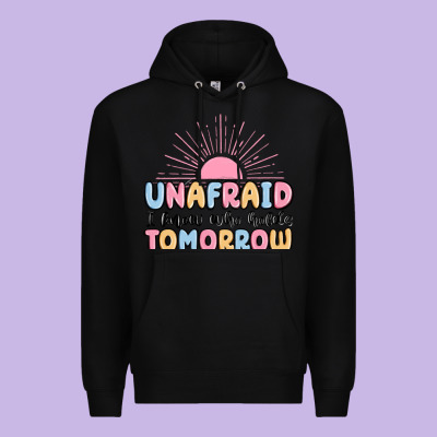 Unafraid I Know Who Holds Tomorrow Premium Hoodie Designed By Maliassmallbusiness