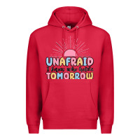 Cardinal unafraid i know who holds tomorrow Premium Hoodie - MaliasSmallBusiness