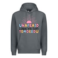 Rock unafraid i know who holds tomorrow Premium Hoodie - MaliasSmallBusiness