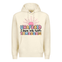 Sandshell unafraid i know who holds tomorrow Premium Hoodie - MaliasSmallBusiness