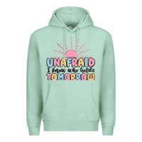 Seafoam unafraid i know who holds tomorrow Premium Hoodie - MaliasSmallBusiness