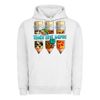 Pigment Lunar Rock teach love inspire Urban Hoodie - NancyCooperArtShop