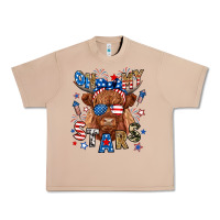 Oh My Stars Highland Cow Urban Heavy Tee | Teevron